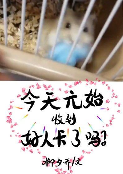 今天的元始收到好人卡了吗?