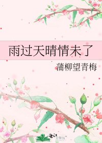 雨過天晴情未了